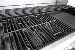Gussgrillrost und -platte